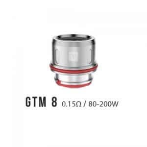 Vaporesso GTM 8 coil Core, 0.15 ohm for Cascade Tank, (3pcs/pack)