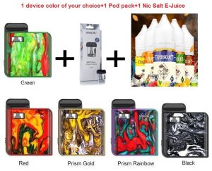 Smok MICO+Extra Pods+E Liquid special offer