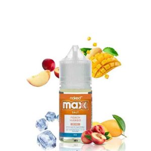 Peach Mango Ice Salt - Naked Max